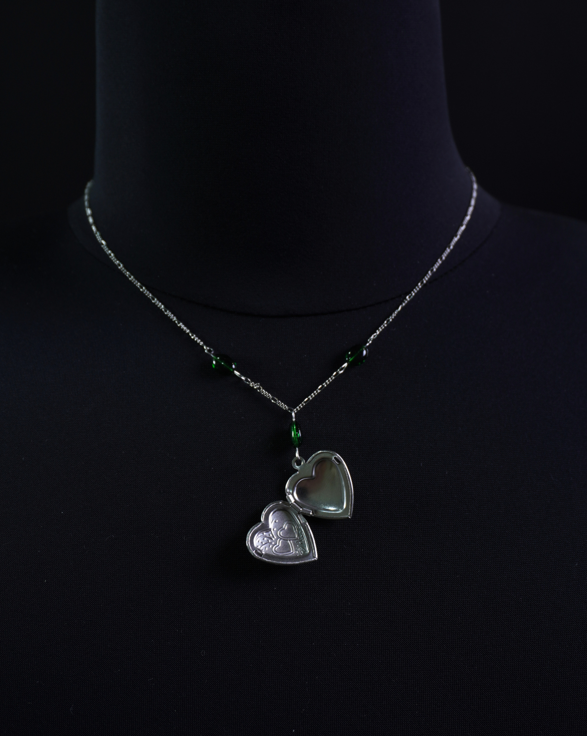 Chrome Green Locket