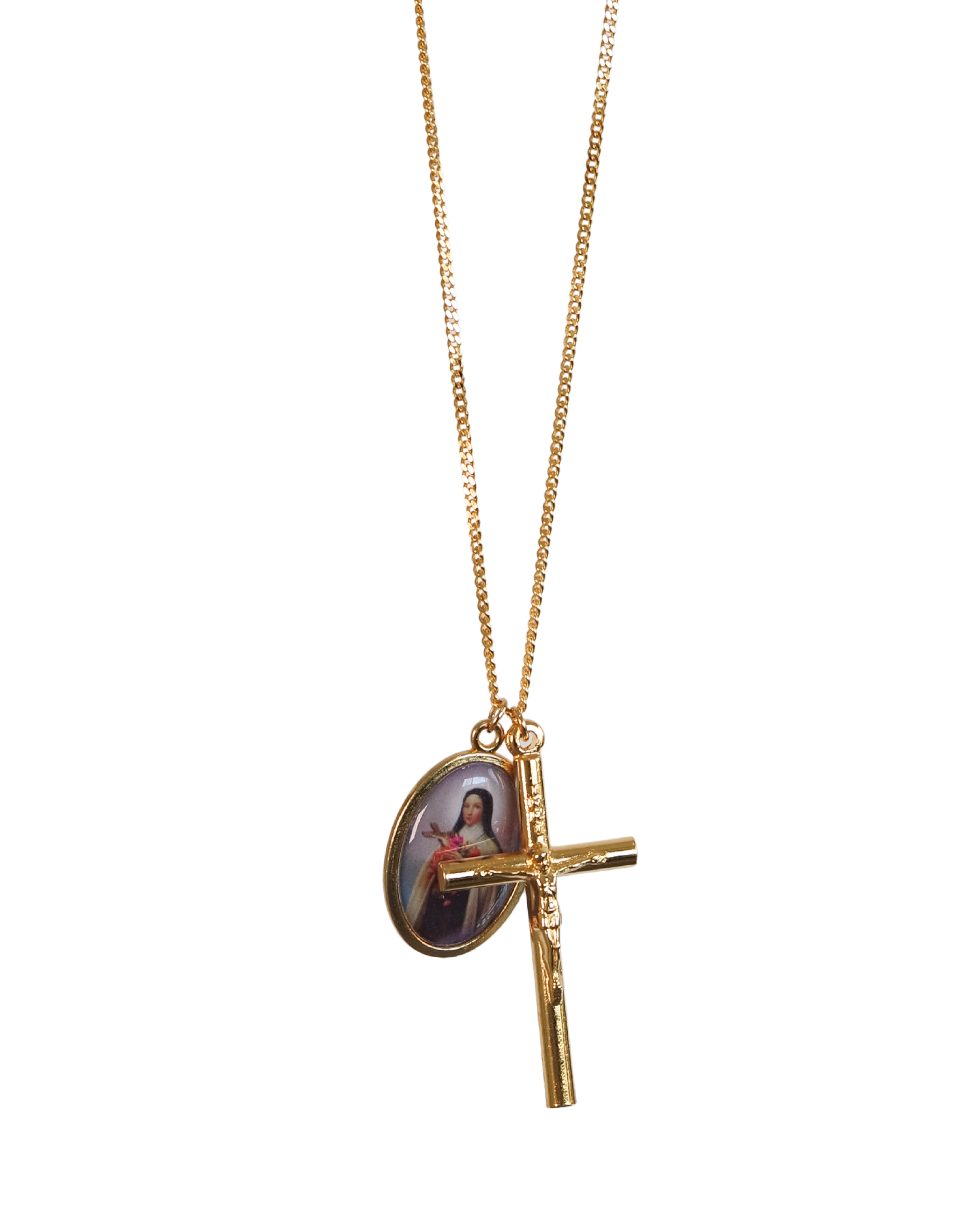 St. Therese and Crucifix