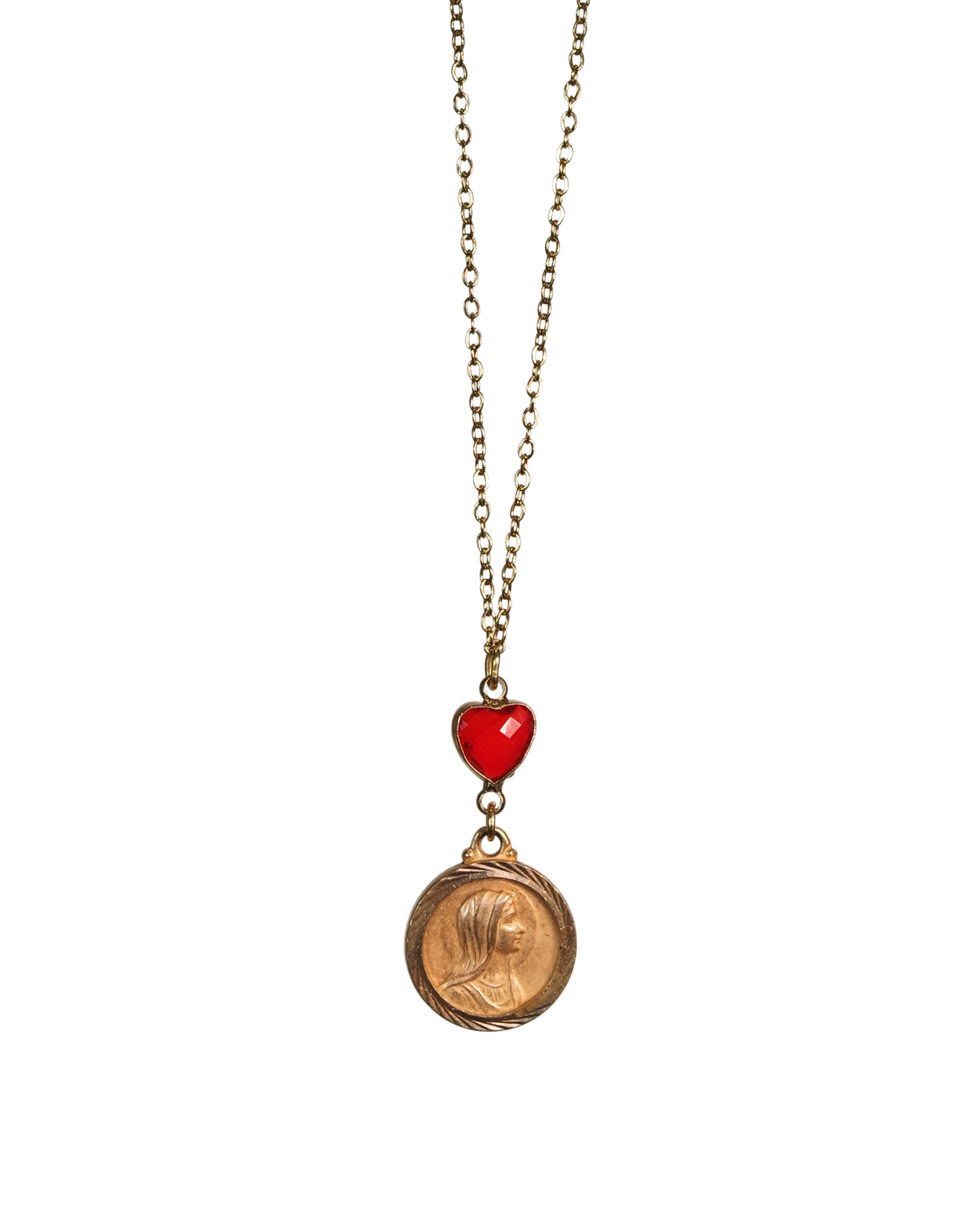 Lourdes Red Heart