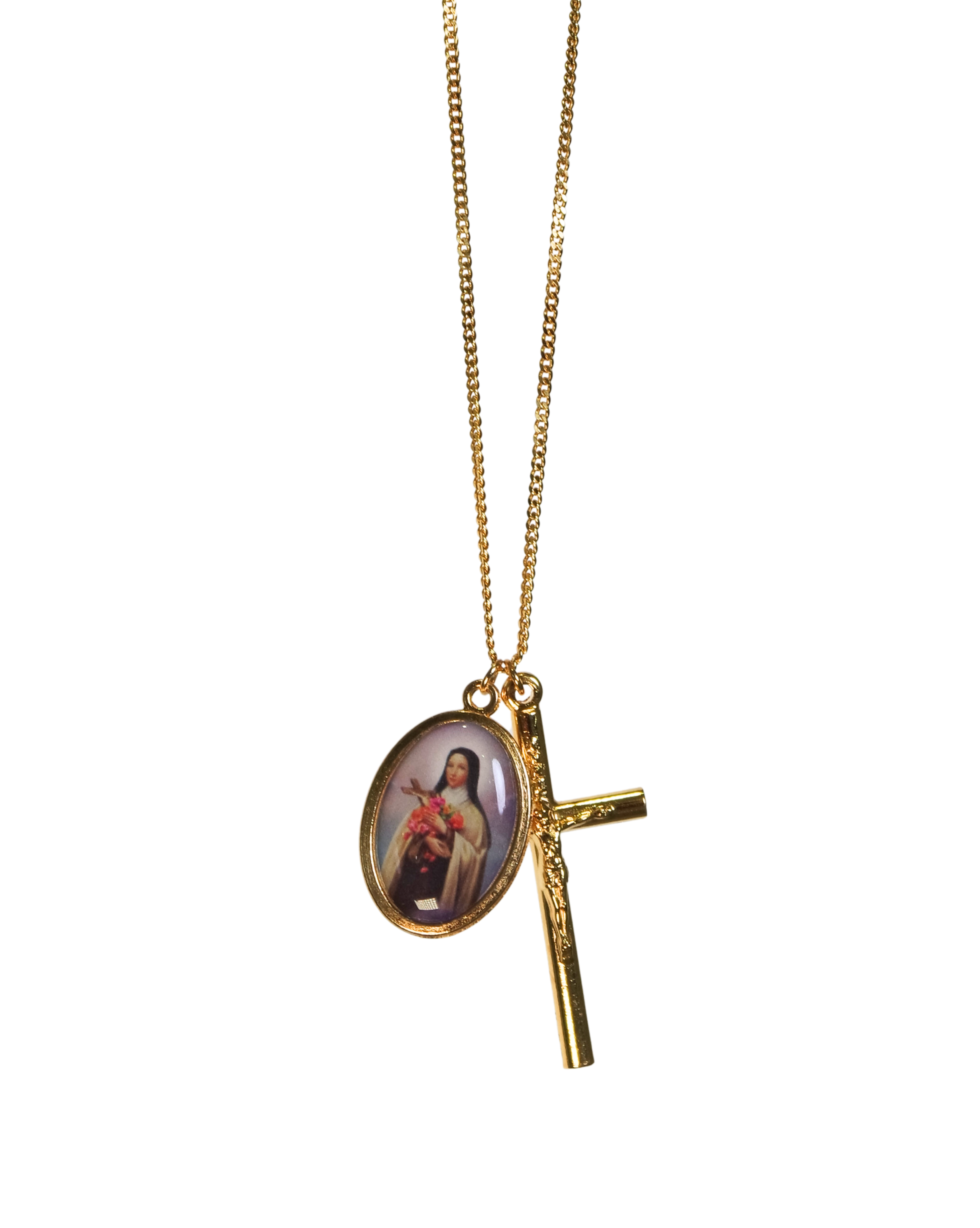 St. Therese and Crucifix