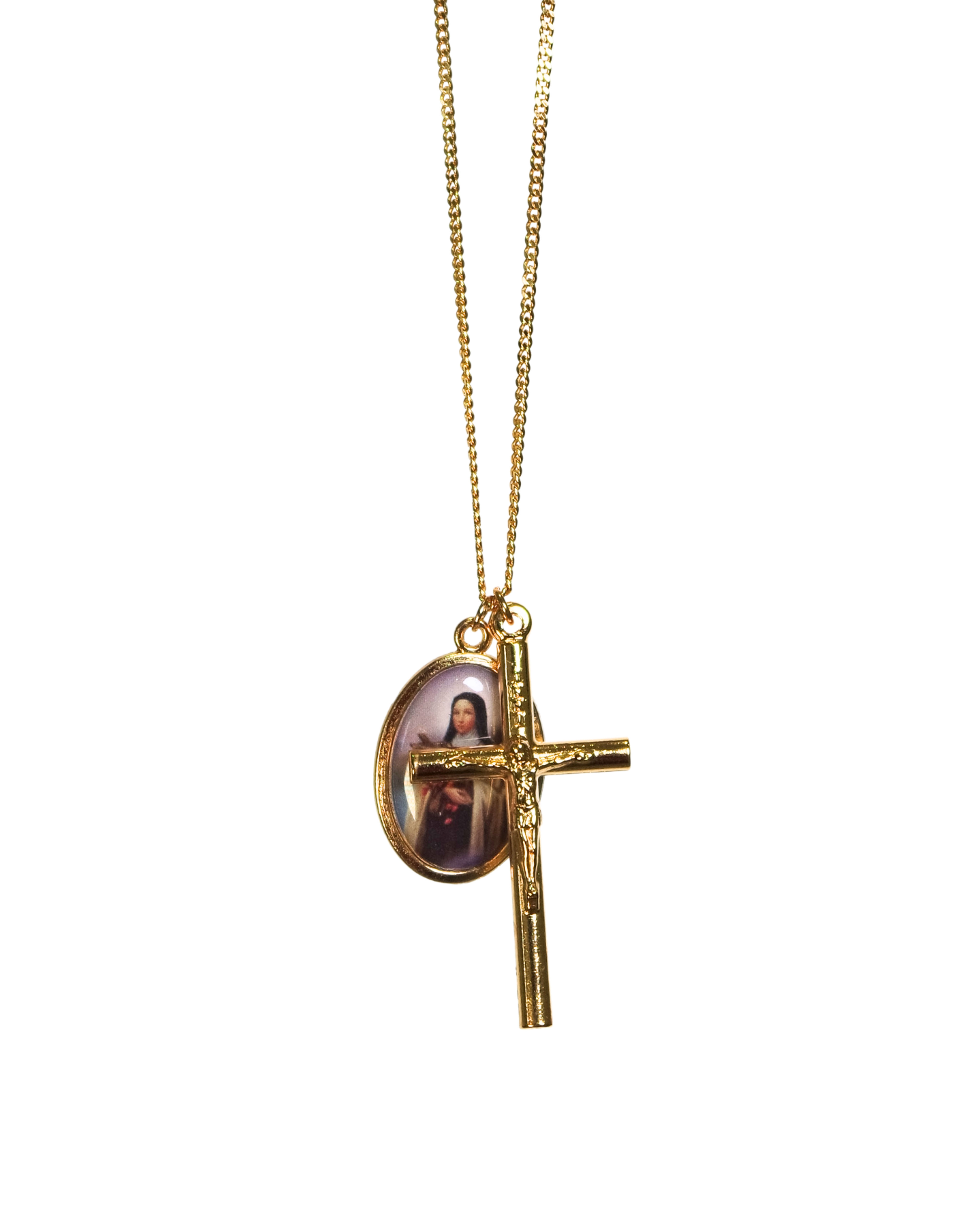 St. Therese and Crucifix
