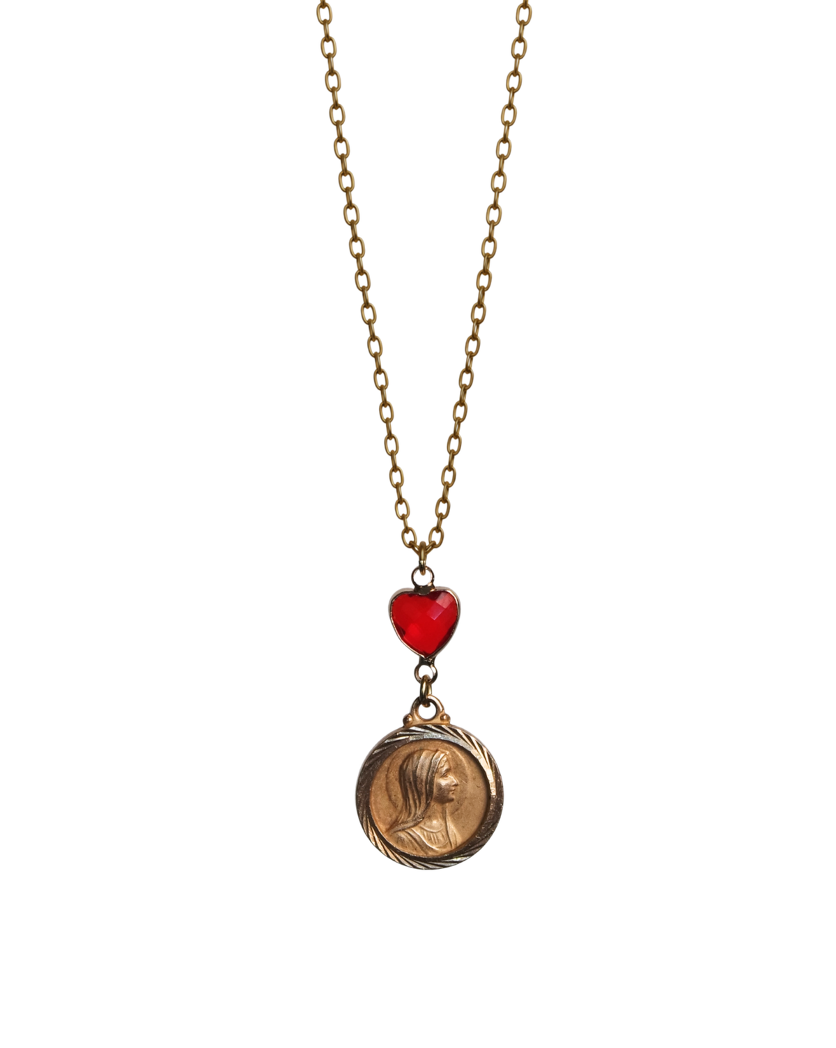 Lourdes Red Heart