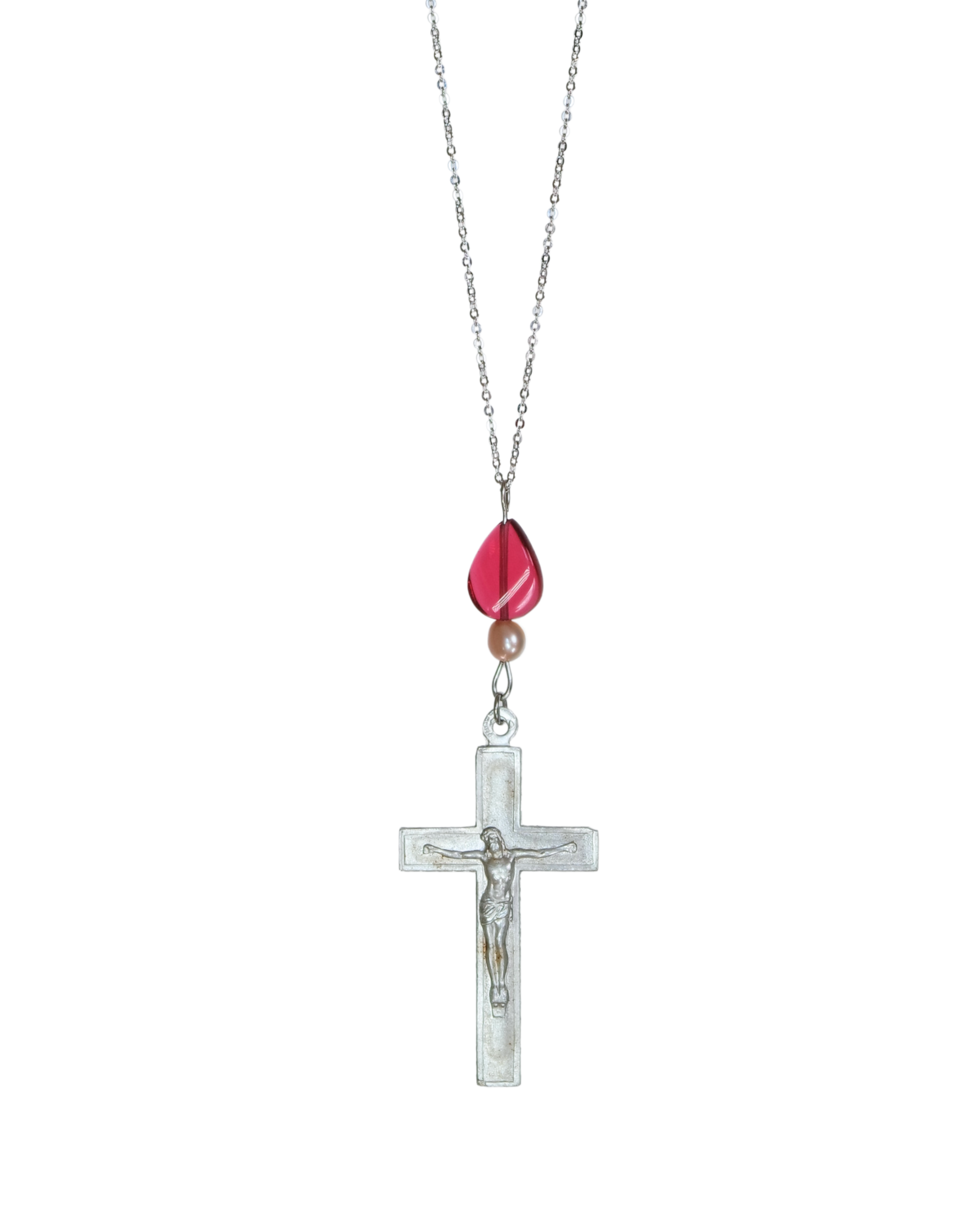 Vintage Silver Crucifix