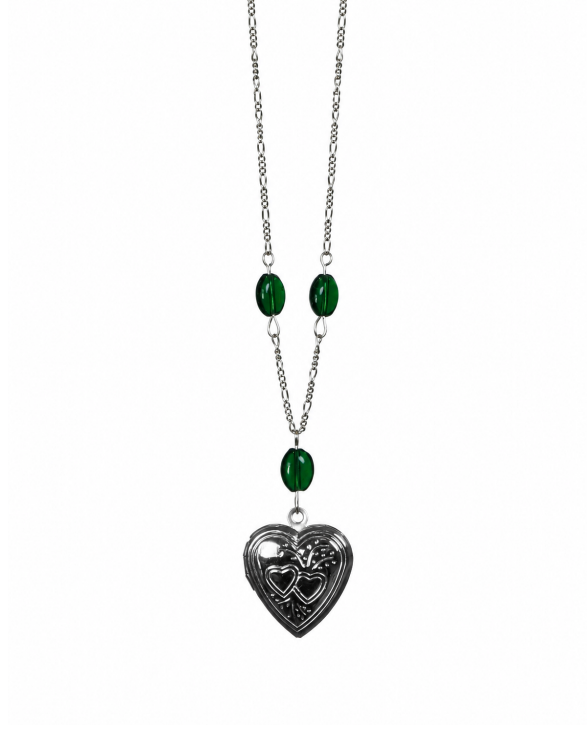 Chrome Green Locket