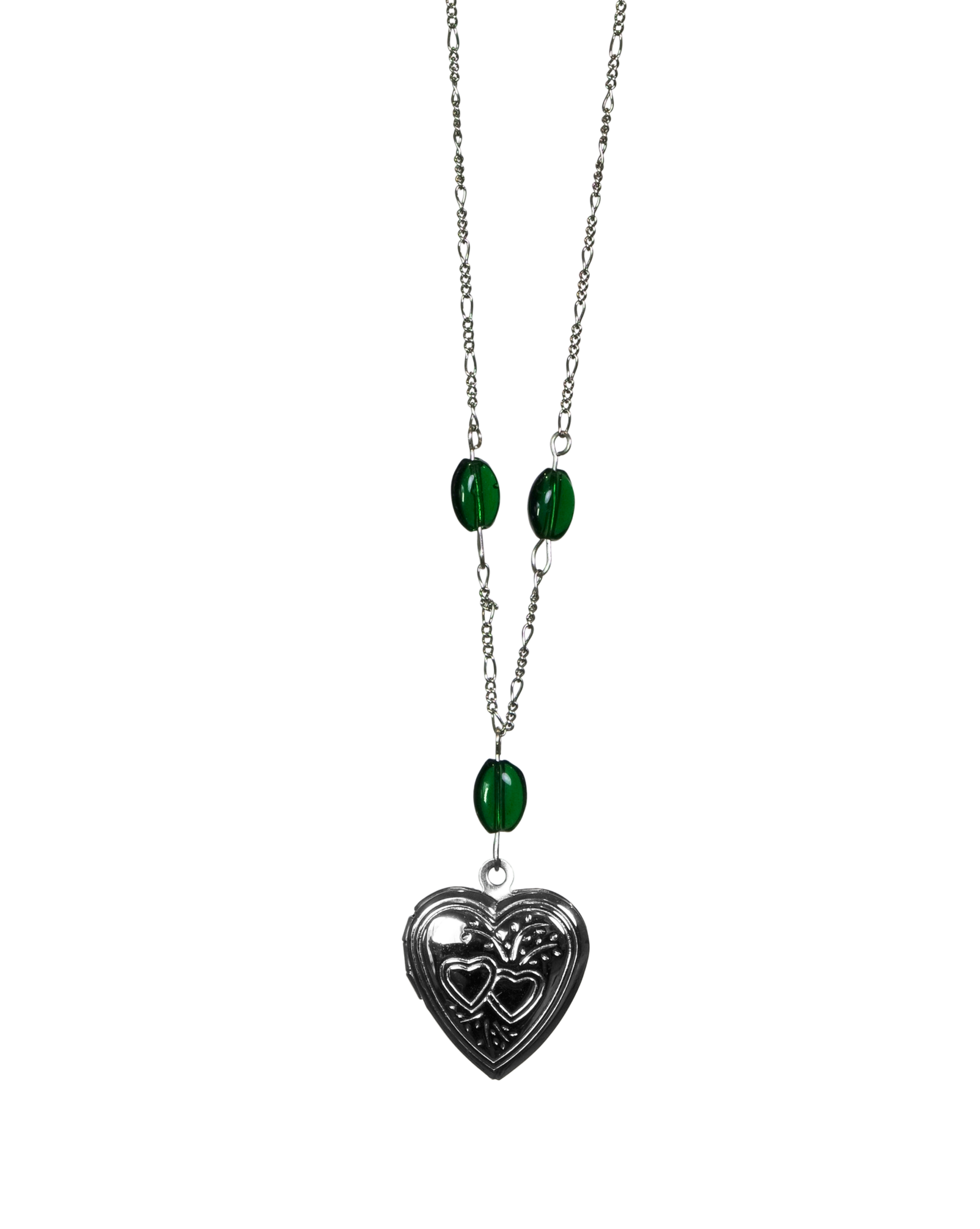 Chrome Green Locket